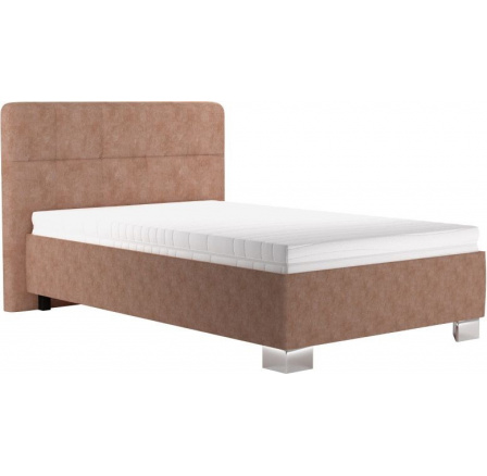 Posteľ Kelvin 120x200, lososová