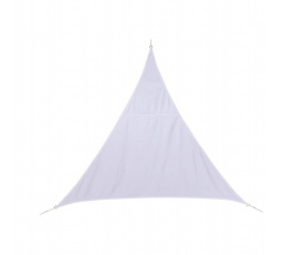 Tieniaca plachta trojuholník 3 m - biela