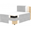 Čalúnená posteľ - boxspring ALAMITO 120x200, Modullo 18