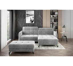 Rohová sedacia súprava LORELLE + Taburet Paros 05 110x200 Pravý 1