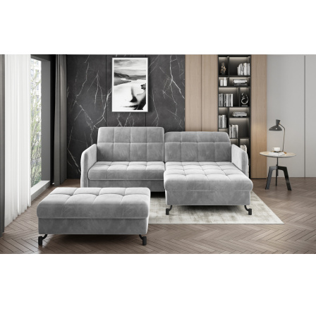 Rohová sedacia súprava LORELLE + Taburet Paros 05 110x200 Pravý 1 Rohová sedacia súprava LORELLE + Taburet Paros 05 110x200 Pravý 1