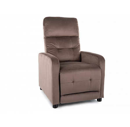 Rozkladacie kreslo OTUS VELVET, Cappucino Bluvel 38