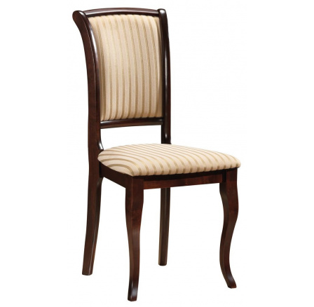 Jedálenská stolička MN-SC, Tm. Orech/T19