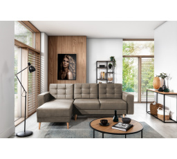 Rohová sedacia súprava univerzálna - ASGARD L, Monolit 09