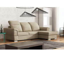 Rohová sedacia súprava Cabot UNI béžová