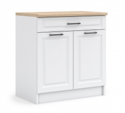 Kuchynská dolná skrinka IRMA D60-2D1SZ, biela mat