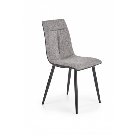 Jedálenská stolička K374, sivá