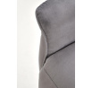 Elektricky polohovateľné a masážne kreslo SEMIR 2, Sivý Bluvel 14