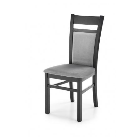 Jedálenská stolička GERARD2, sivý zamat