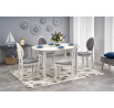 Jedálenský stôl RINGO, biela