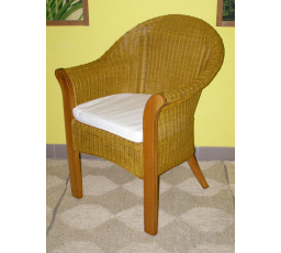 Kreslo Praha medové