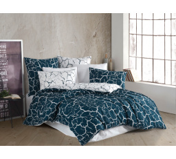 Bavlnená obliečka na vankúš Misty green 40x40