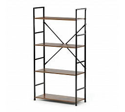 Regál, mdf, hnědá, GD-224 OLW