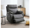 Polohovací křeslo, šedá, látka vintage, TV-4092 GREY3