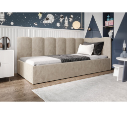 Posteľ SIMBA - béžová - T13, Pravá strana