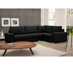 Rohová sedacia súprava Toro P čierna