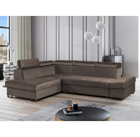 Sedacia súprava Maik L hnedá