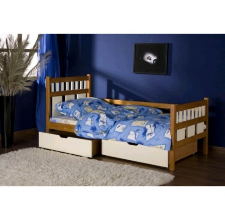 Detská posteľ LUIZA z masívneho dreva