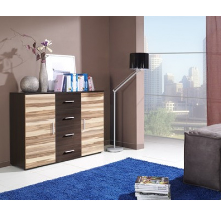 UNI KOMODA WENGE/ORECH BALTIMORE UNI KOMODA WENGE/ORECH BALTIMORE