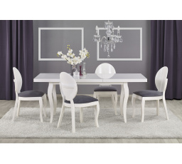 Jedálenský stôl MOZART, biely