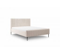 Čalúnená posteľ Nicole 140x200, Salvador /čierne nohy