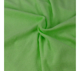 Froté prestieradlo svetlozelené Detské 70x140