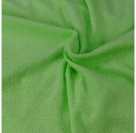 Froté prestieradlo svetlozelené Detské 70x140