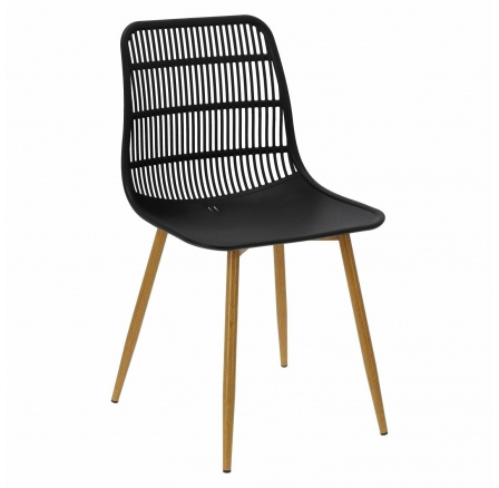 Stolička Klaus čierna