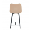 Barová stolička H1-FX, cappuccino / čierna 