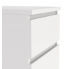 Komoda Simplicity 233, biela