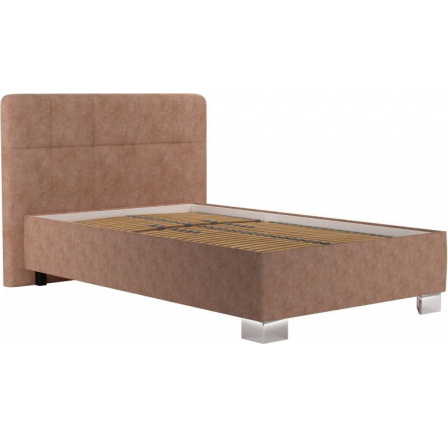 Posteľ Kelvin 120x200, lososová