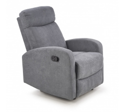 Kreslo polohovacie OSLO 1S, tmavo sivá