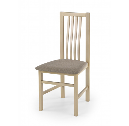Jedálenská stolička PAWEL, hnedá