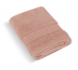 Froté osuška 70x140cm prúžok 450g burgundy