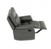 Polohovací křeslo, šedá, látka vintage, TV-4092 GREY3