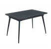 Rozkladací stôl grafitový mat 120x180x80 ST26-FXJG