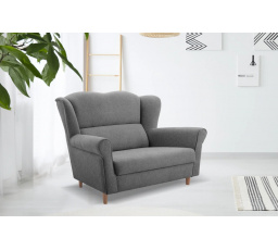 Pohovka LOFT 2 Tmavo sivá, Arva 17