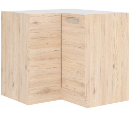 Dolná rohová skrinka BORDIX - 89x89 DN 1F BB, Dub / Dub