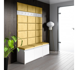 Predsieňová stena EMI 6, Trinity 18/biela