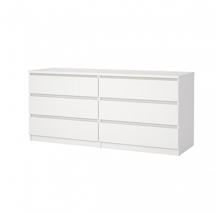 Komoda SIMPLICITY 232, Biely lesk