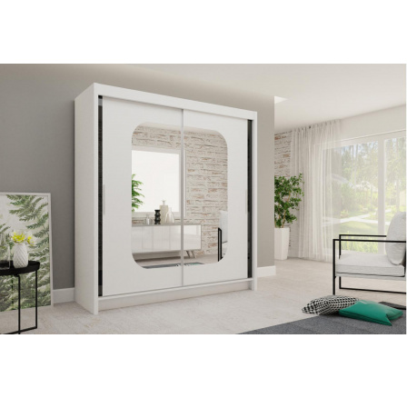 Šatní skriňa MARIO 200, Dub sonoma