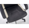 Kancelárske kreslo BARTON, čiernobiele