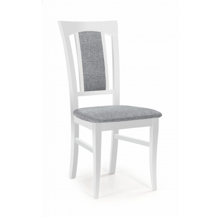 Jedálenská stolička KONRAD, biela