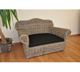 Pohovka pre psa ratan kubu veľká