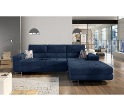 Rohová sedacia súprava ARMANDO, Kronos 09/Botanic 80 Pravá