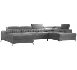 Sedacia súprava v tvare U LACANTE, Sola 6 Pravá