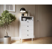 Komoda DULLUM 60, Biela