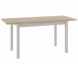 Jedálenský stôl ADAM 160, Krémový dub torro / kašmír