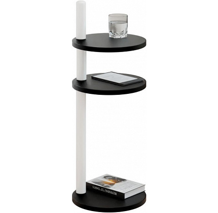 Odkladací stolík Claro II okrúhly Ø30 cm – rôzne farby na výber – Čierny MiniPearl, Biely mat Odkladací stolík Claro II okrúhly Ø30 cm – rôzne farby na výber – Čierny MiniPearl, Biely mat