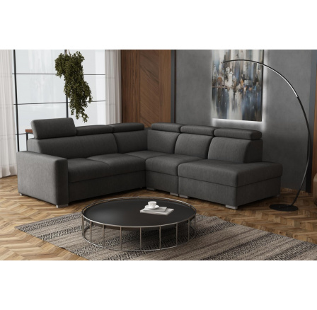 Sedacia súprava Petrit VIII pravá Kronos sivá Sedacia súprava Petrit VIII pravá Kronos sivá